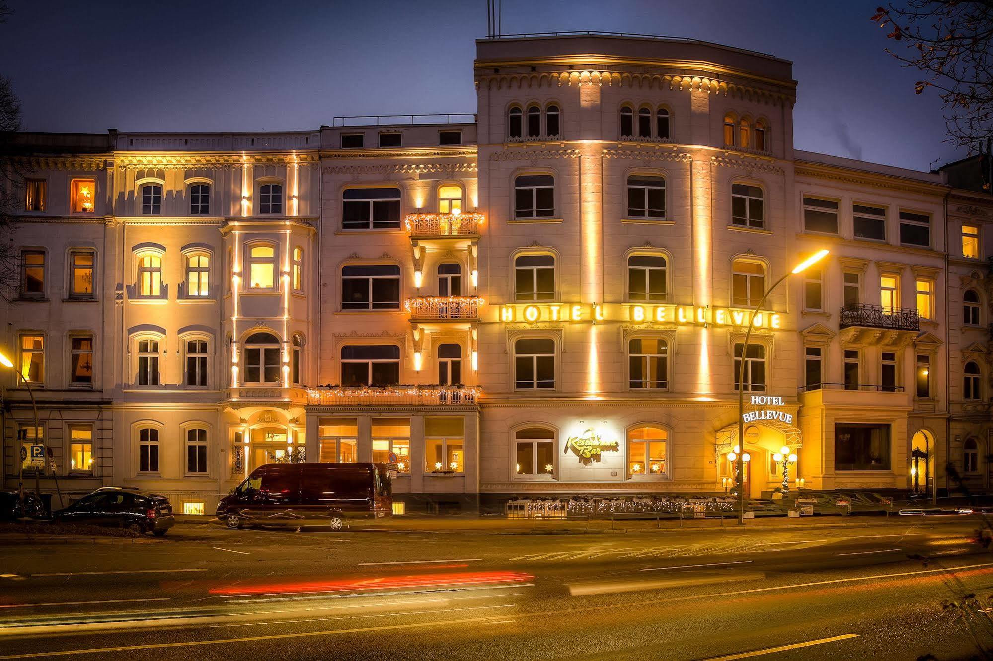 Relexa Hotel Bellevue An Der Alster Hamburgo Exterior foto