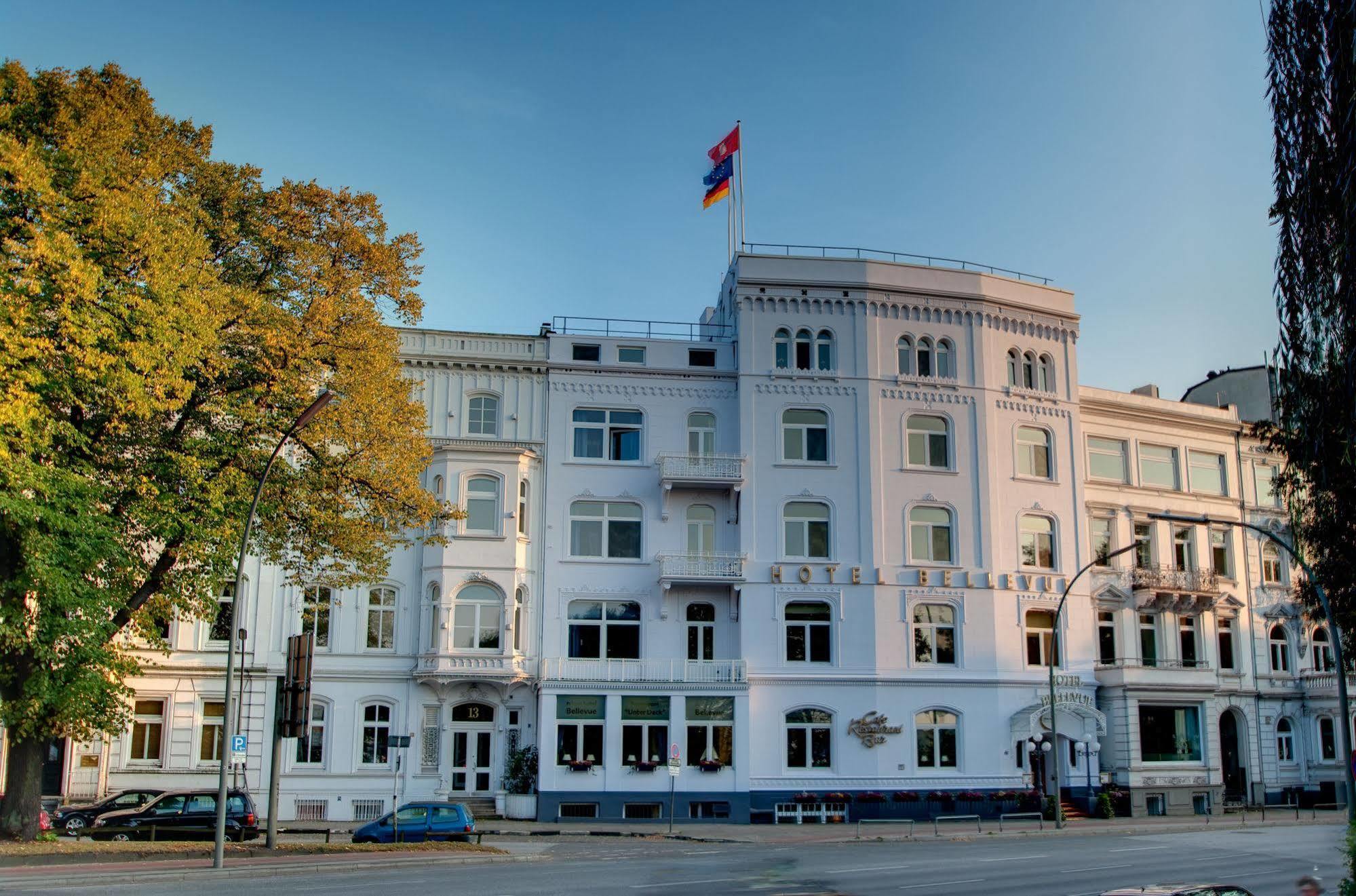 Relexa Hotel Bellevue An Der Alster Hamburgo Exterior foto